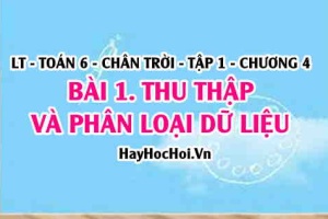 Thu thập và Phân loại dữ liệu, Tính hợp lí của dữ liệu? Toán 6 chân trời Tập 1 chương 4 Bài 1